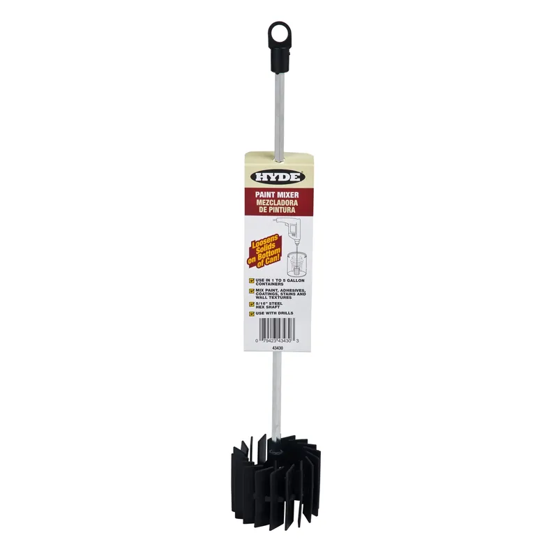 Paint Mixer, 5-Gallon, 17.5-In.