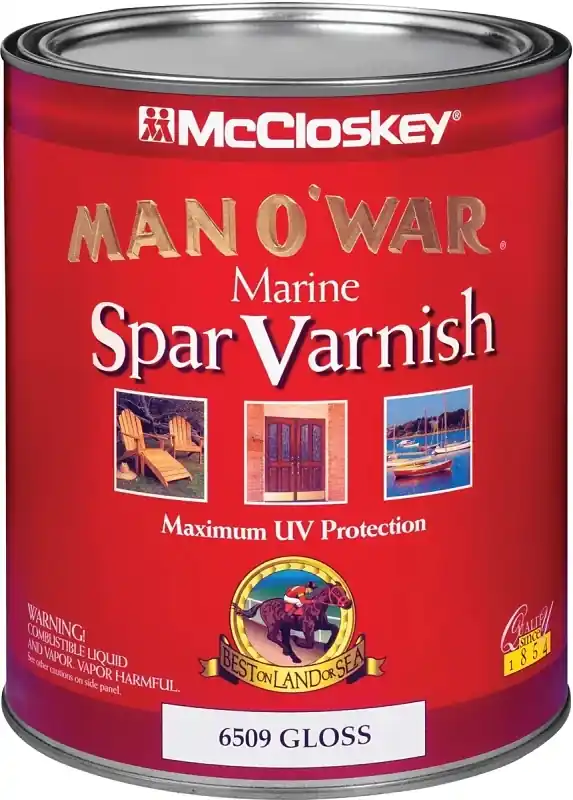 Man O‘War Marine Spar Varnish, Gloss, 1 Qt.