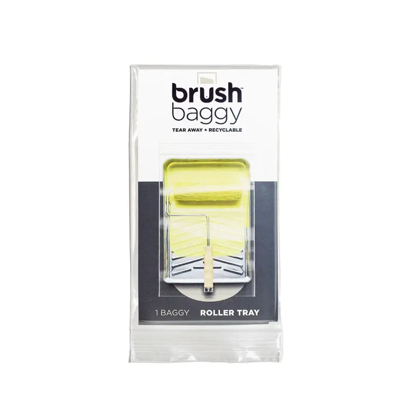 BrushBaggy 17.75 In. W X 20.75 In. L Clear Polypropylene Paint Tray Baggy