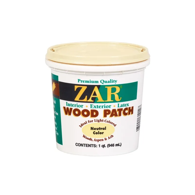 Neutral 1 Quart Latex Wood Filler For Indoor And Outdoor Use