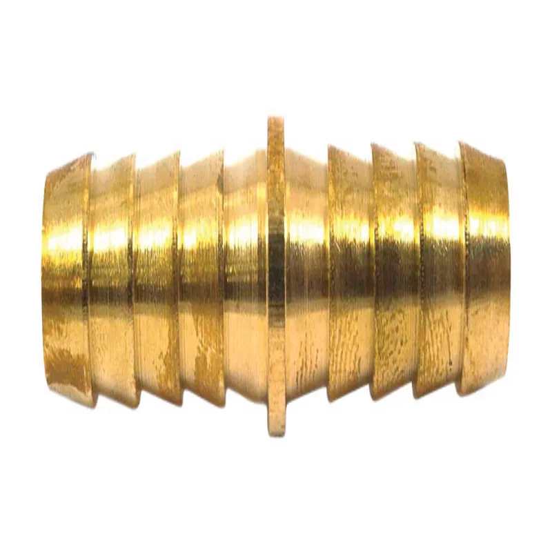 Brass Dual Barbed Hose Splicer 3/8 In. Hose Barb Npt 1 Pc