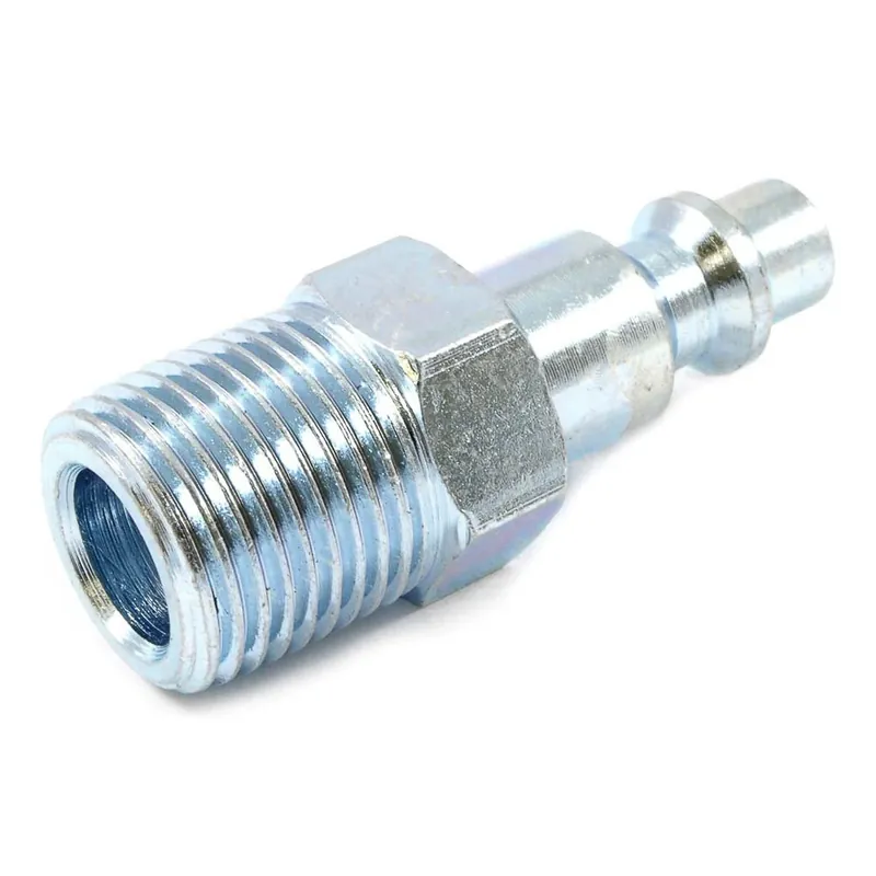 Steel Air Plug 3/8 In. Male X 1/4 In. Npt Fitting