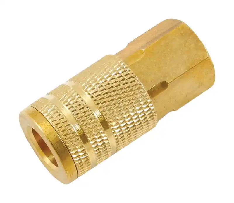 Brass Coupler 1/4 In. Female X 3/8 In. Female Npt - 1 Piece