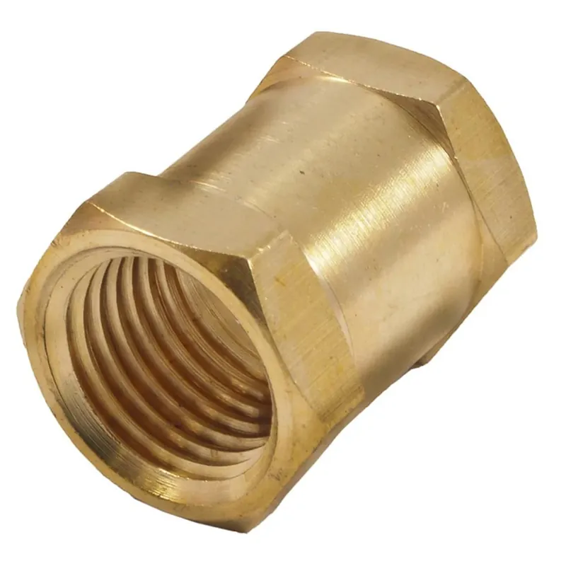 Brass Coupler 1/4 In. Female Npt To 1/4 In. Female Npt - 1 Pc