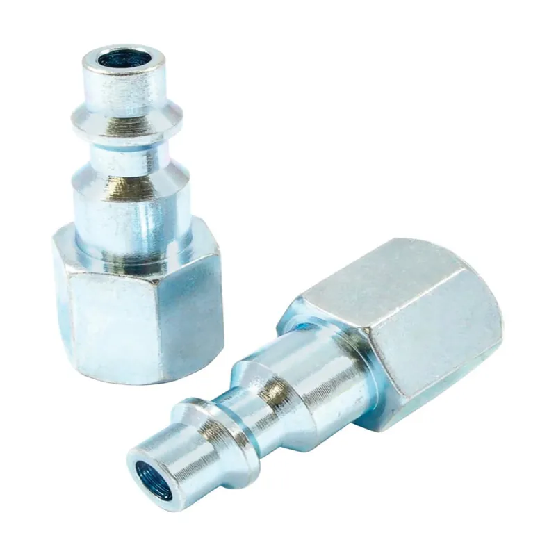 Forney Steel Plug 1/4 In. Female X 1/4 In. 2 Pc