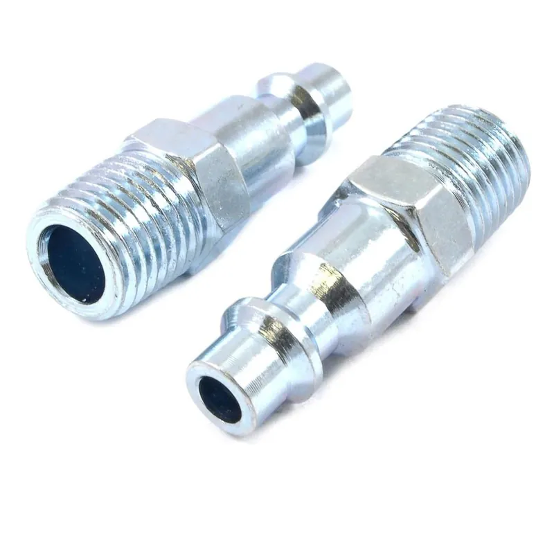 Forney Steel Plug 1/4 In. Male X 1/4 In. 2 Pc