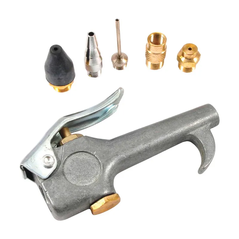 Forney Aluminum/Steel Deluxe Air Blow Gun Kit NPT 30 Psi 6 Pc