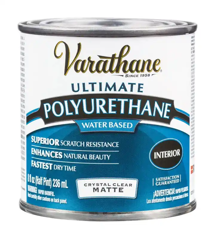 Matte Clear Water-based Polyurethane 0.5 Pt - Soft Touch Finish
