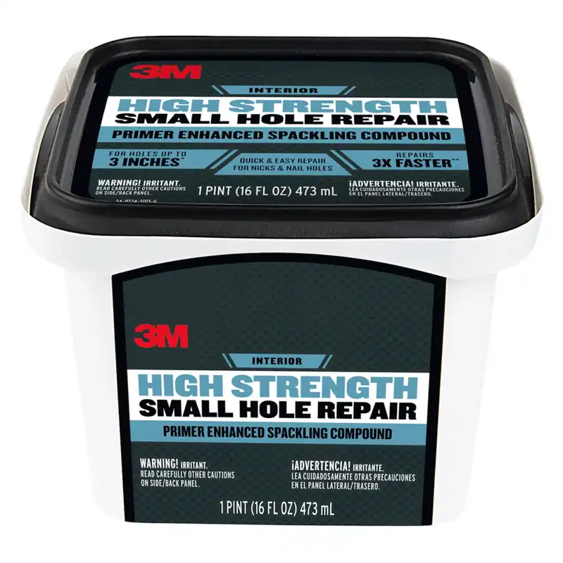 High Strength Small Hole Repair Spackling Compound And Primer, 16 Ounces