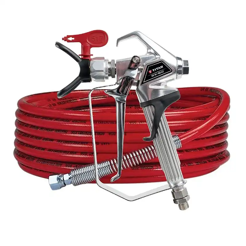 Rx-80 3600 Psi Aluminum Airless Sprayer Gun, Hose And Tip Kit