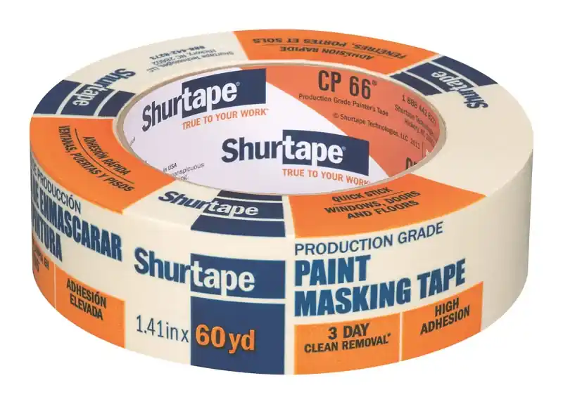 Shurtape 1.41 In. W X 60 Yd L Tan High Strength Painter‘s Tape 1 Pk