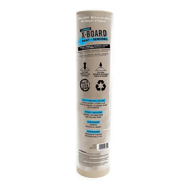Trimaco X-Board 35 In. W X 100 Ft. L Paper Surface Protector 1 Pk