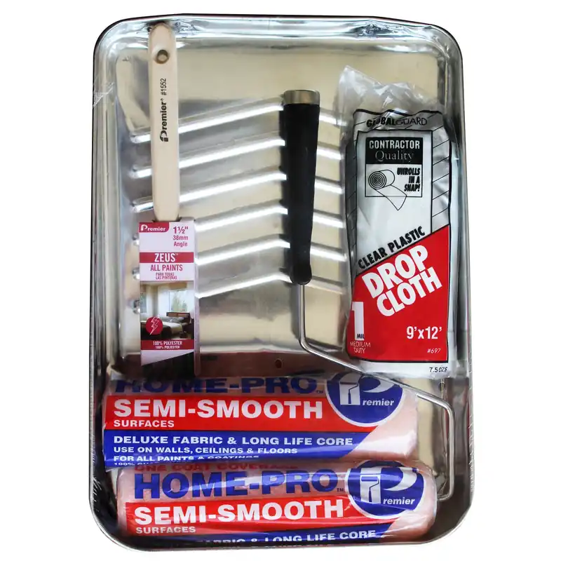 Home-pro Metal Paint Tray Set - 9 In. X 12 In. - Model 6dx