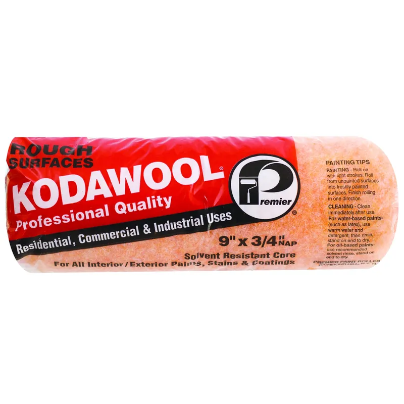 Premier Kodawool Polyester 9 In. W X 3/4 In. Paint Roller Cover 1 Pk