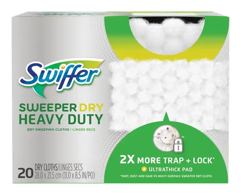 Swiffer Sweeper 5.4 In. Dry Microfiber Dust Mop Refill 20 Pk