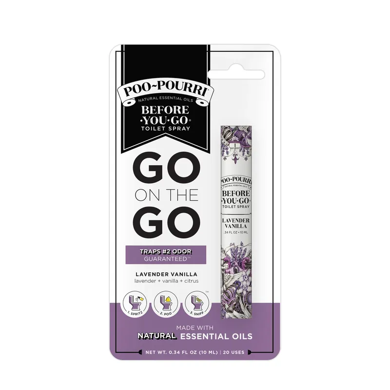 Poo-Pourri Lavender Vanilla Scent Odor Eliminator 10 Ml Liquid