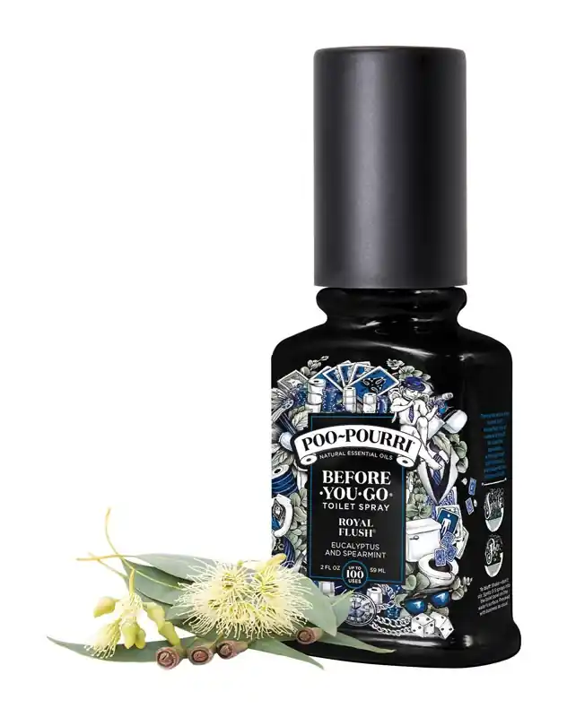 Royal Flush 2 Oz. Eucalyptus & Spearmint Deodorizer Spray