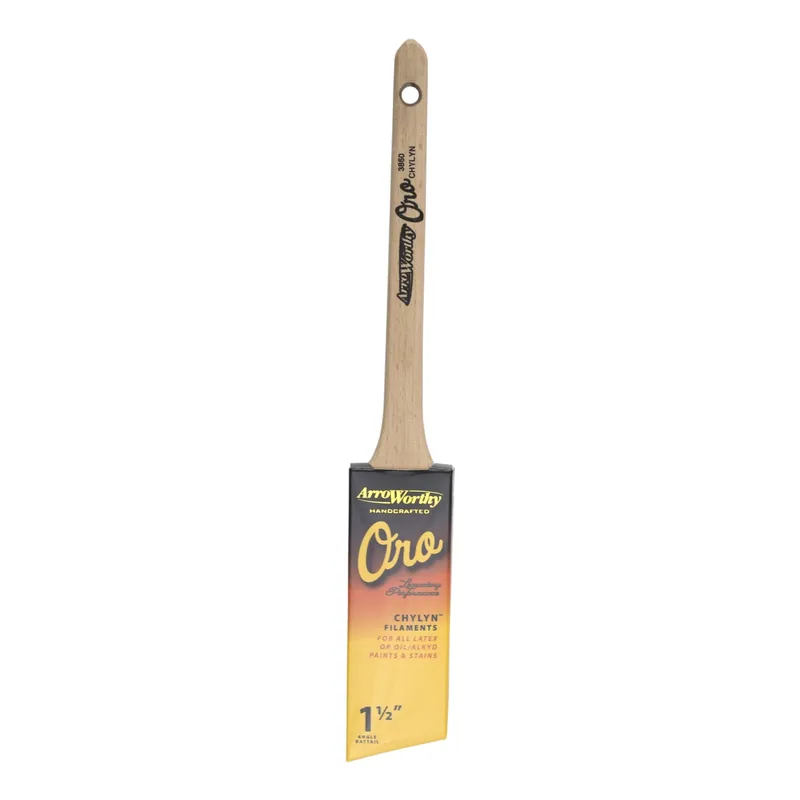 Oro 1-1/2 In. Angle Paint Brush For Latex And Oil Paints