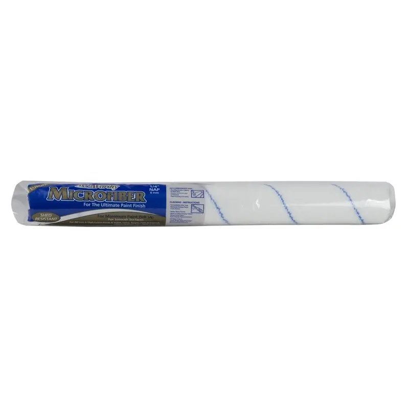 ArroWorthy Microfiber 18 In. W X 1/4 In. Mini Paint Roller Cover 1 Pk