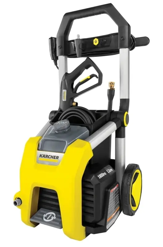 K1800 Electric Pressure Washer 1800 Psi With Turbo Nozzle And Detergent Tank