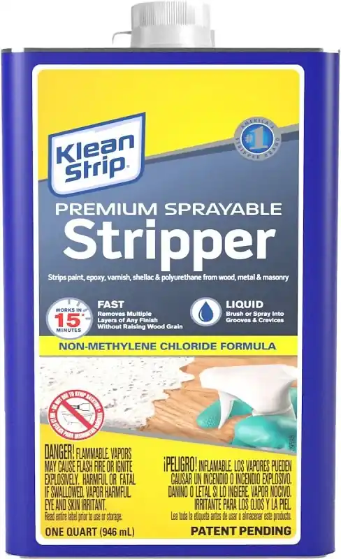 32 Oz. Klean Strip Paint And Varnish Sprayable Stripper - Non-methylene Chloride Formula
