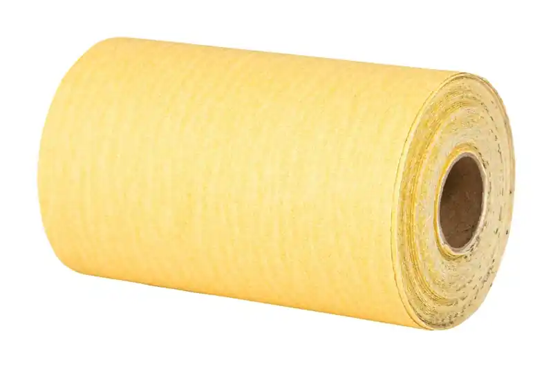 Norton Stick & Sand 360 In. L X 4-1/2 In. W 120 Grit Aluminum Oxide Adhesive Back Sheet Roll 1 Pk
