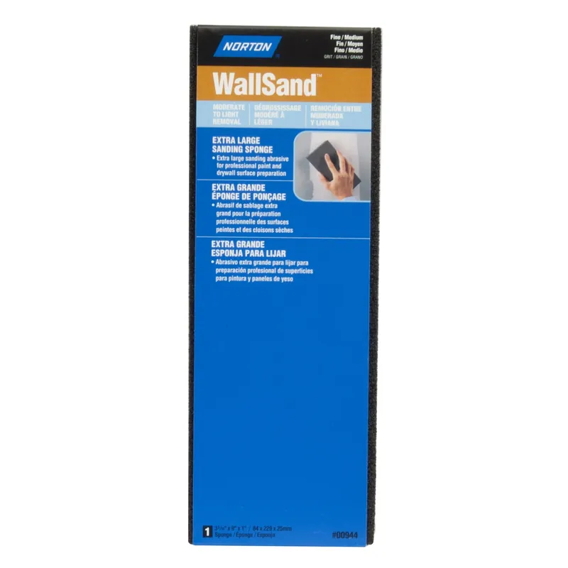 Paint & Drywall Sanding Sponge, Fine/Medium, Extra Large 3-5/16 X 9 X 1-In.