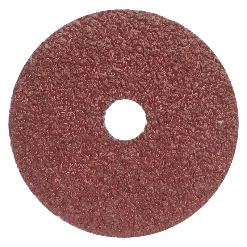 Norton 5 In. Aluminum Oxide Center Mount F226/F240 Fiber Disc 16 Grit Extra Coarse 25 Pk