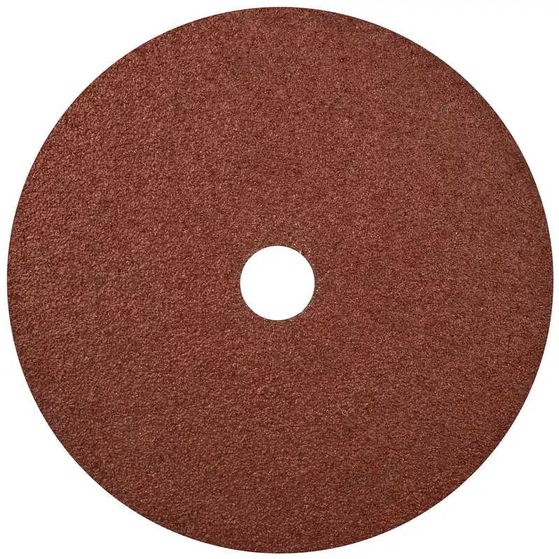 7 In. Aluminum Oxide Fiber Disc, 36 Grit, 7/8 In. Arbor, Extra Coarse
