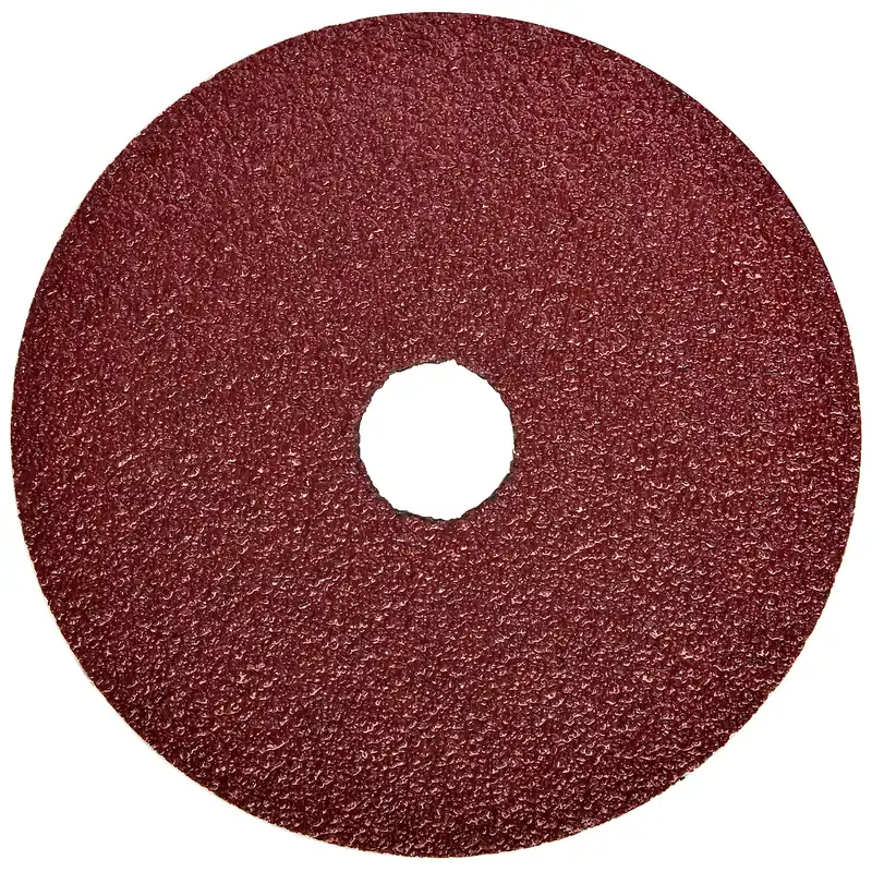Norton 5 In. D X 7/8 In. Aluminum Oxide Fiber Disc 36 Grit 25 Pc