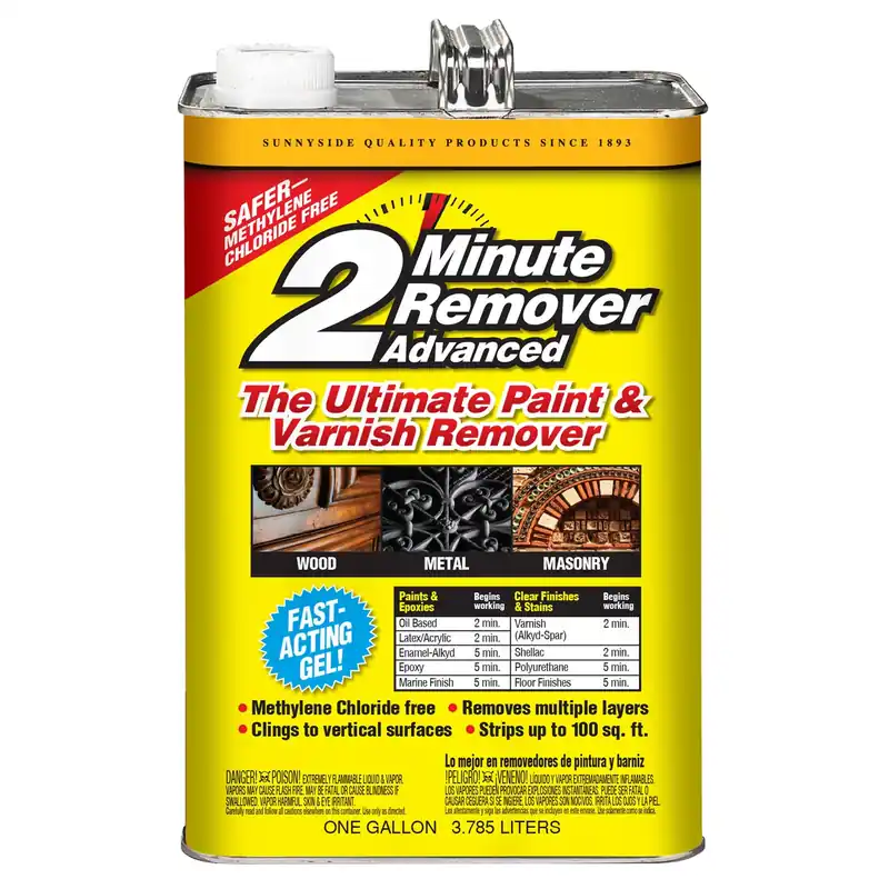 Sunnyside 2 Minute Remover Advanced Paint And Varnish Remover 1 Gal