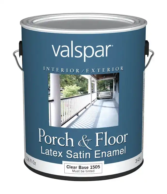 Valspar Satin Clear Floor And Patio Coating 1 Gal