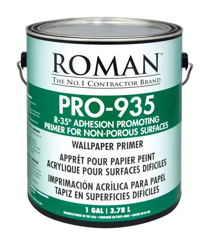 R-35 Clear Water-based Acrylic Wallcovering Primer 1 Gallon For Multiple Surfaces