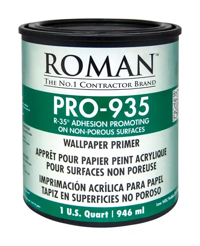 R-35 Clear Water-based Acrylic Wallcovering Primer 1 Quart