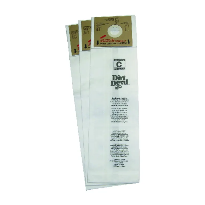 Dirt Devil Vacuum Bag For For Deluxe And MVP Upright Vacuum Cleaners 3 Pk