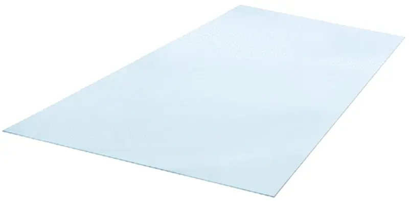 Plaskolite Optix Clear Double Acrylic Sheet 48 In. W X 96 In. L X .177 In.