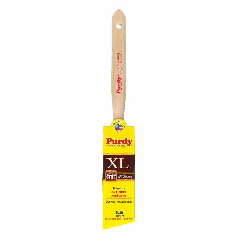 XL-Glide Angle Sash & Trim Paint Brush, 1.5 In.