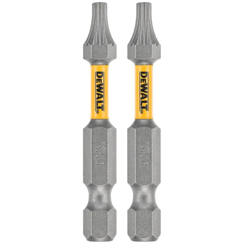 Max Fit Torx T15 X 2 In. L Power Bit S2 Tool Steel 2 Piece Set