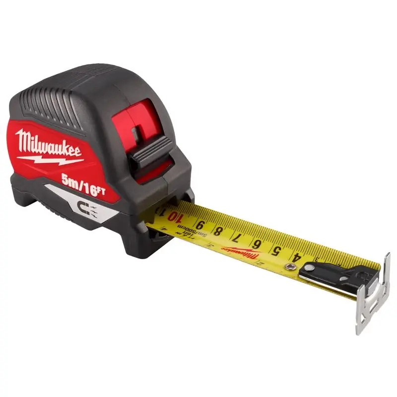 Milwaukee 16 Ft Magnetic Tape Measure With Wide Blade And Comfort Grip