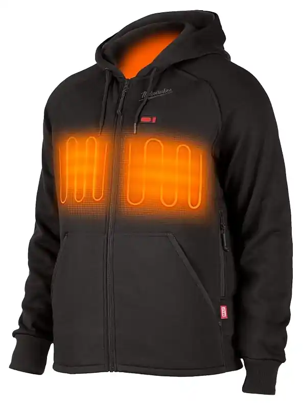 M12 2xl Black Cordless Heated Hoodie Kit With Battery And Charger
