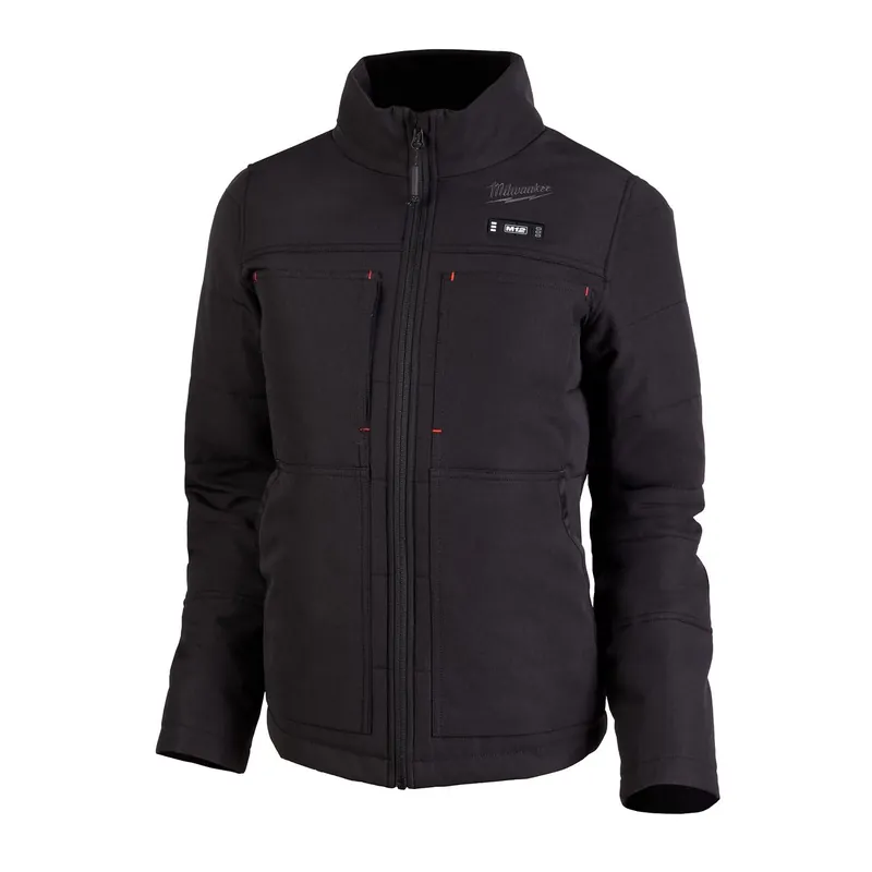 M12 Axis Xxl Long Sleeve Women‘s Full-zip Heated Jacket Kit - Black