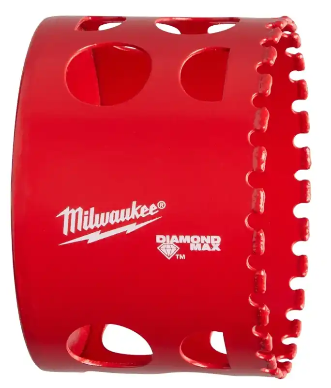 Diamond Plus 2-1/2 In. Diamond Grit Hole Saw For Tile, Stone, And Glass