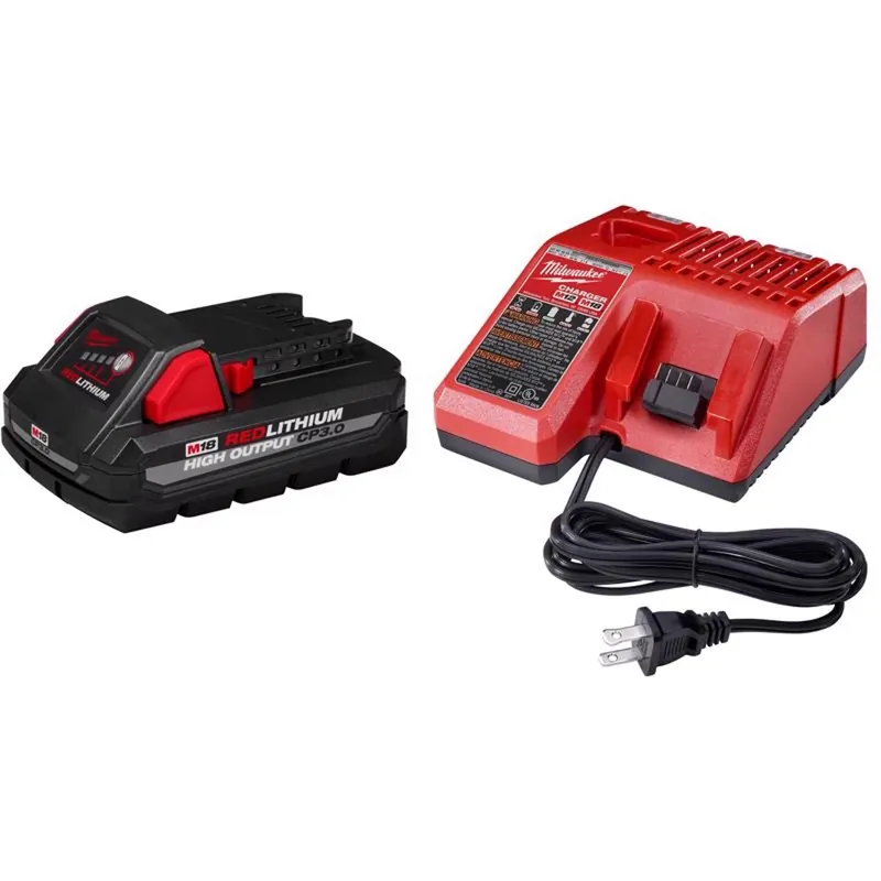 M18 Redlithium Cp3.0 18v 3ah Lithium-ion Battery And Charger Starter Kit 2 Pc