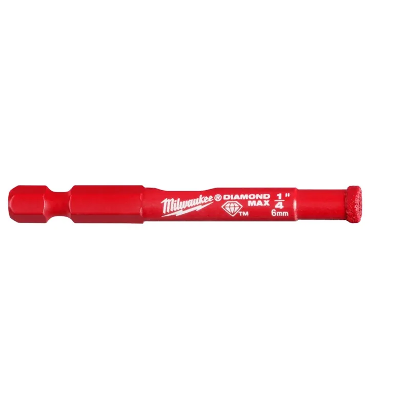 1/4 In. Diamond Plus Hole Saw For Glass, Tile, And Stone - Model 49-56-0505