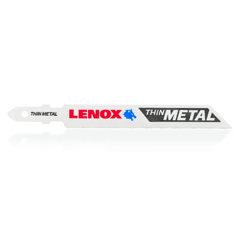 Lenox 3-5/8 In. Bi-Metal T-Shank Extra Thin Metal Jig Saw Blade 24 TPI 3 Pk