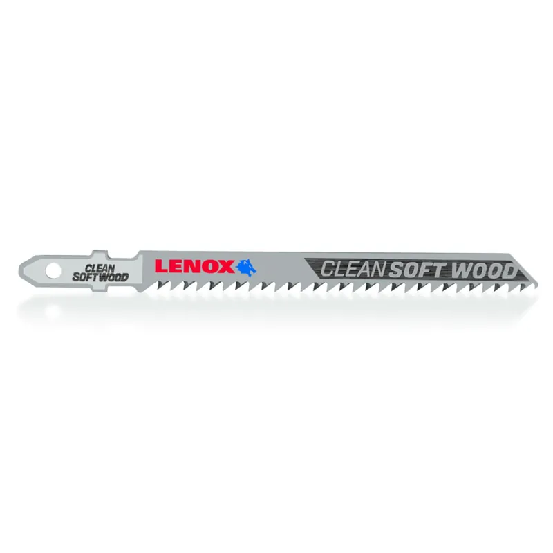 Lenox 4 In. Metal T-Shank Clean Soft Wood Jig Saw Blade 10 TPI 3 Pk