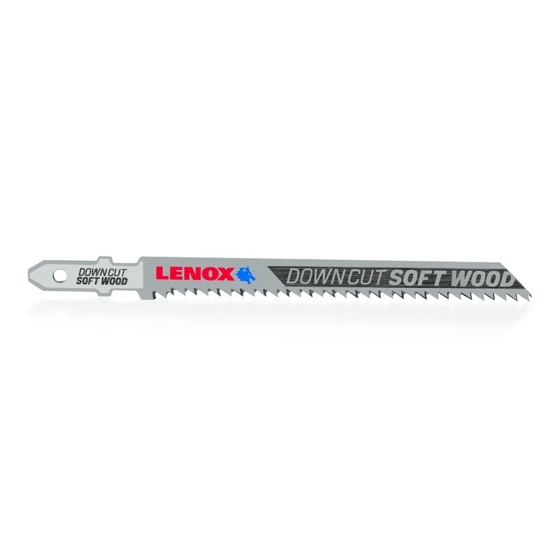 Lenox 4 In. Metal T-Shank Down Cut Jig Saw Blade 10 TPI 3 Pk