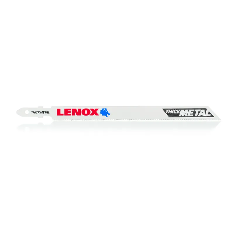 Lenox 5-1/4 In. Bi-Metal T-Shank Thick Metal Jig Saw Blade 14 TPI 3 Pk