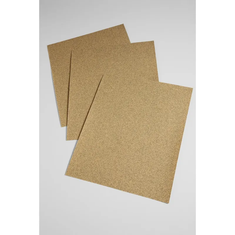 3M 11 In. L X 9 In. W 120 Grit Aluminum Oxide Sandpaper 100 Pk
