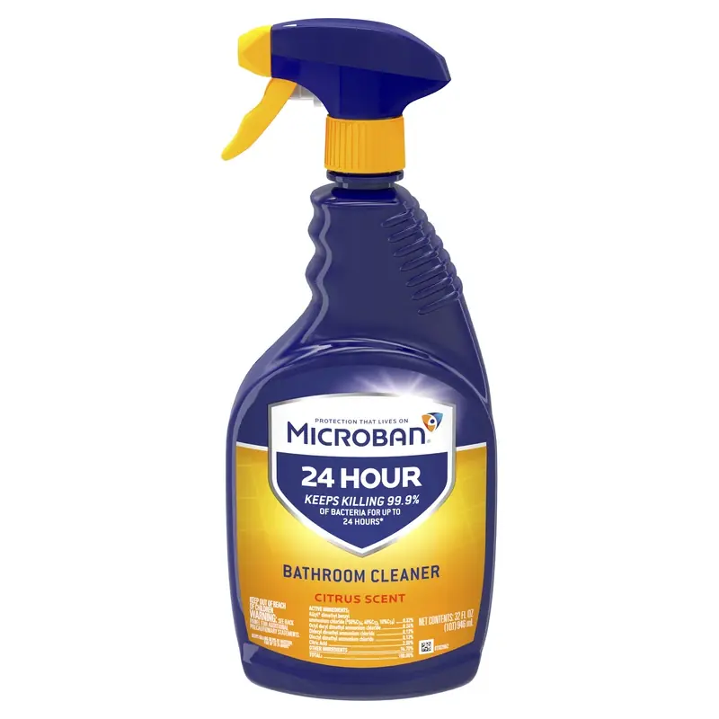 Microban Citrus Scent Bathroom Cleaner 32 Oz 1 Pk